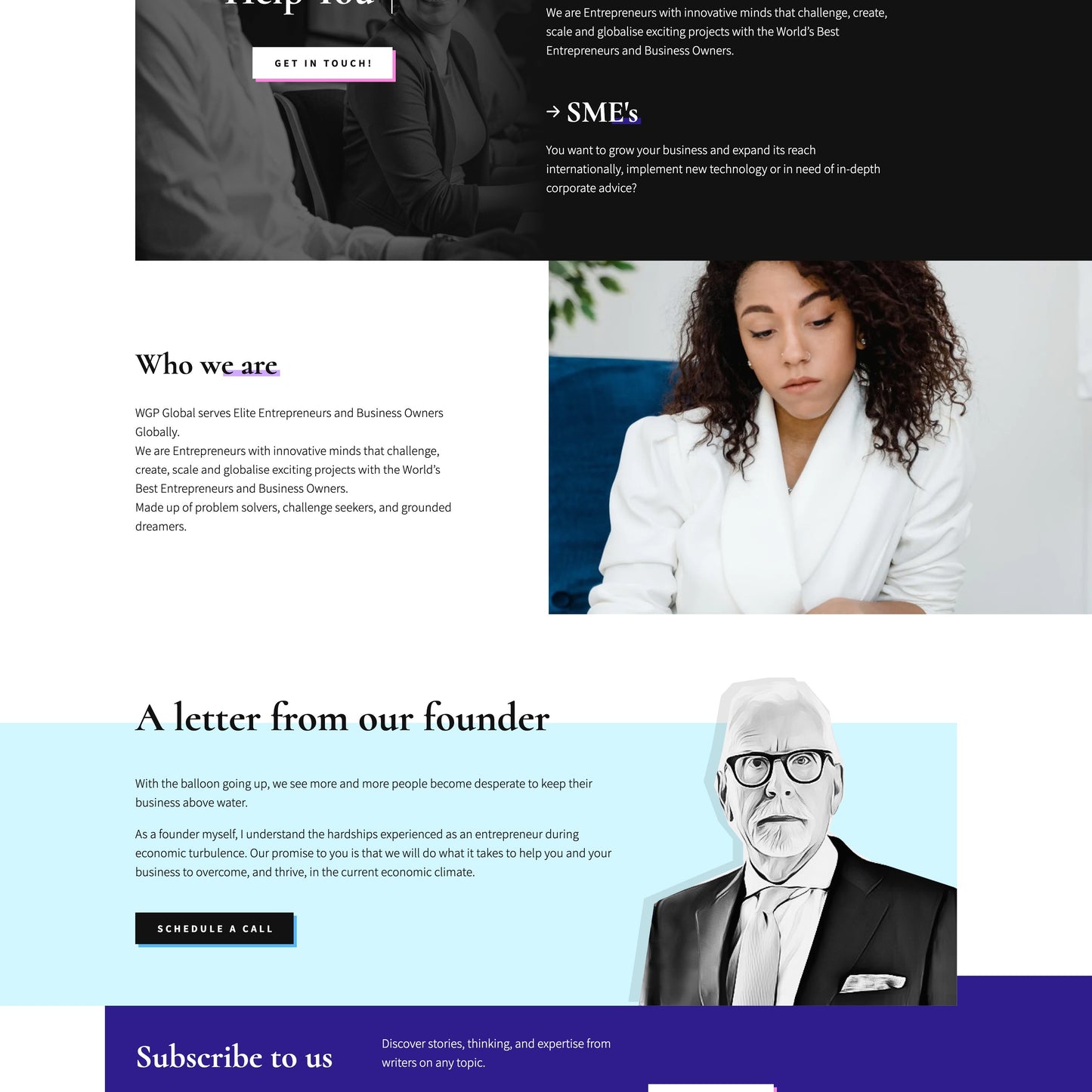 Business website Shopify