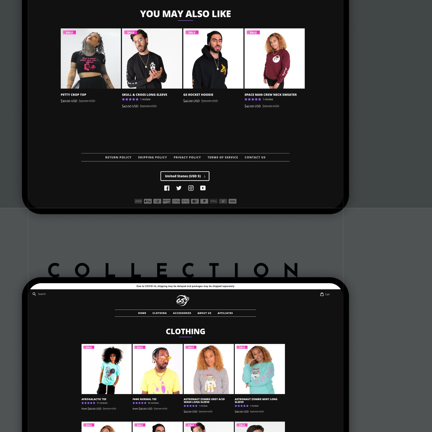 Online store