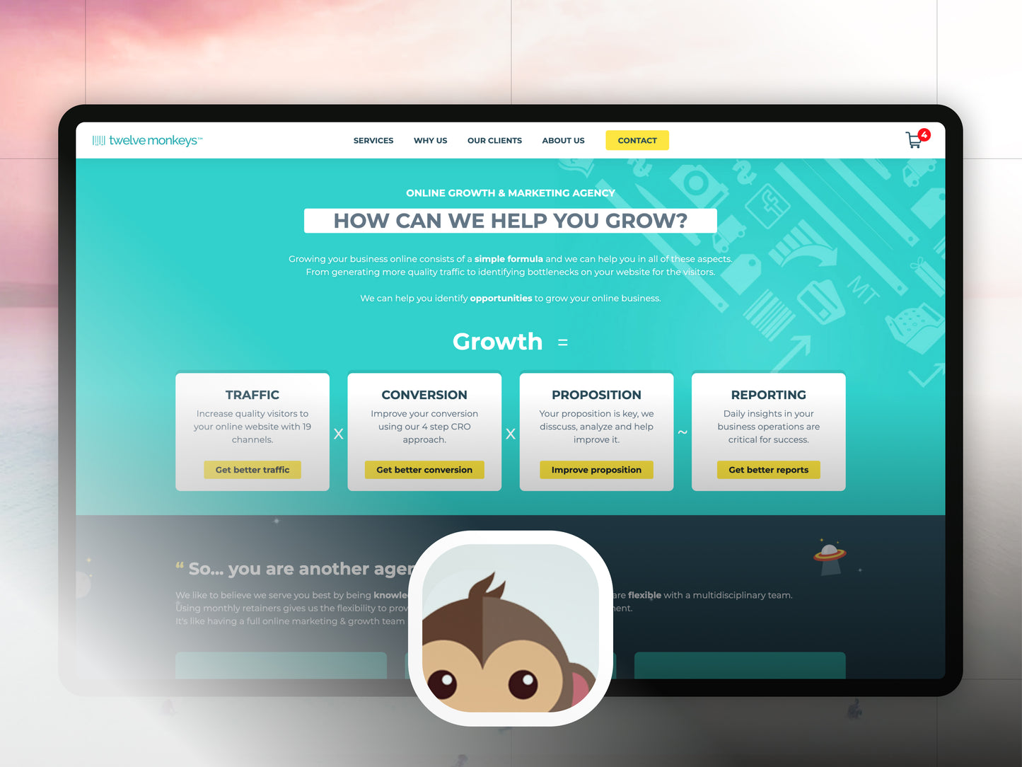 Landing page